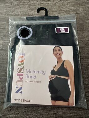 Joyspun black maternity band Size
XXL #maternity #pregnancy
